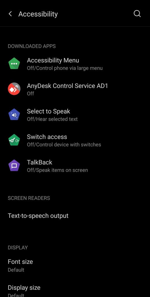 AnyDesk control service