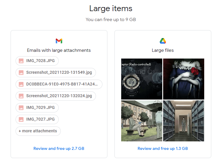 Google Storage Management tool