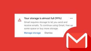 Fix Gmail storage full problem