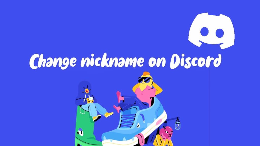 Change nickname on Discord server