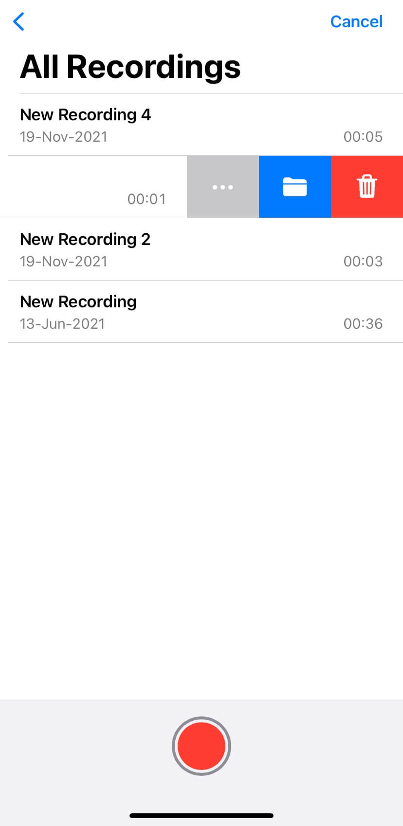 Delete Voice Memos from iCloud