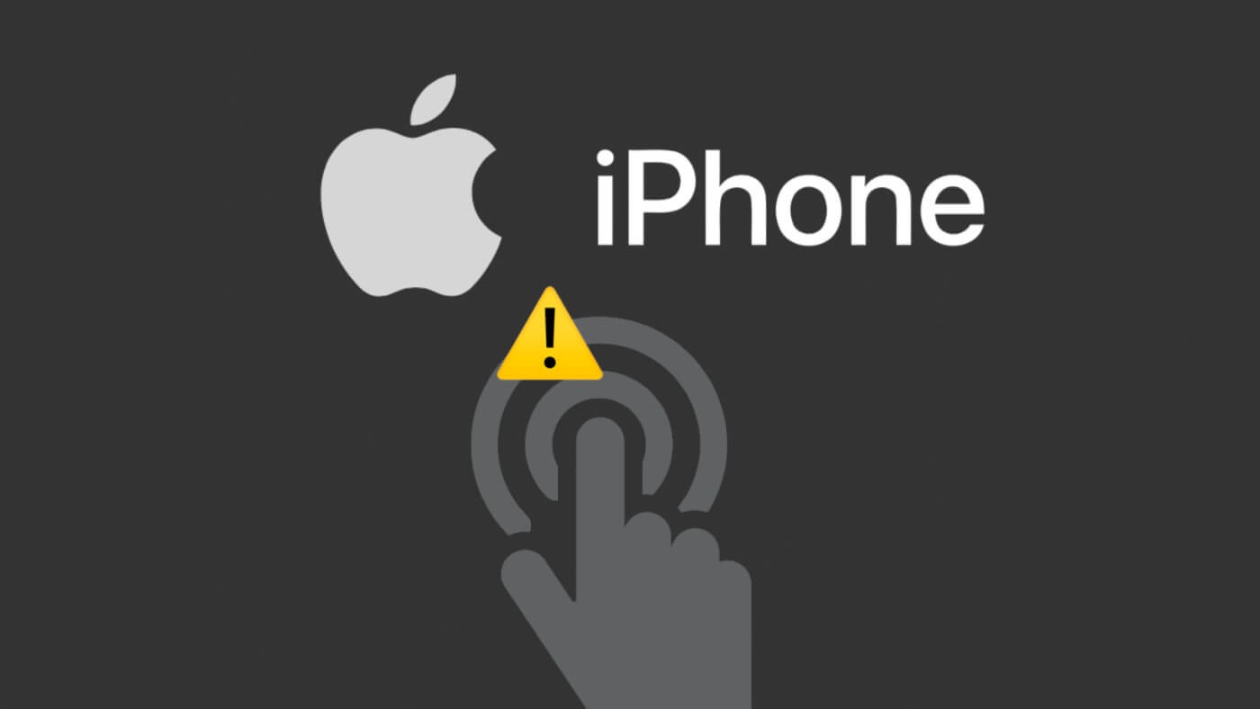 iPhone touch screen not working