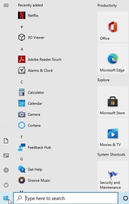 Open Microsoft Store on Windows 11