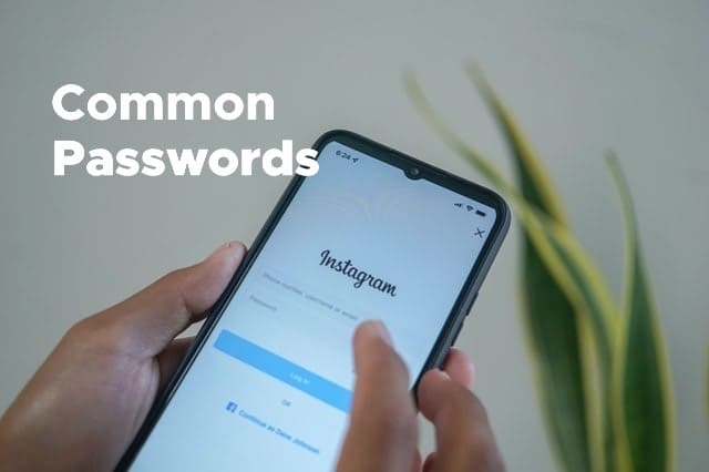 Most common Instagram passwords