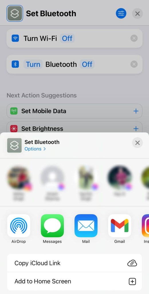 Add shortcut to home screen