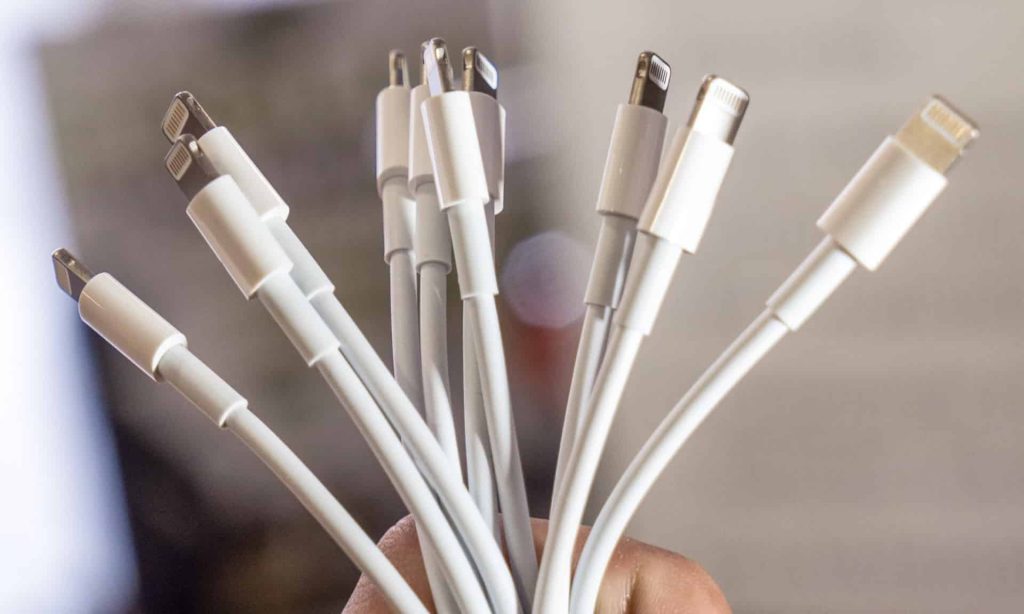 Check iPhone charging cable