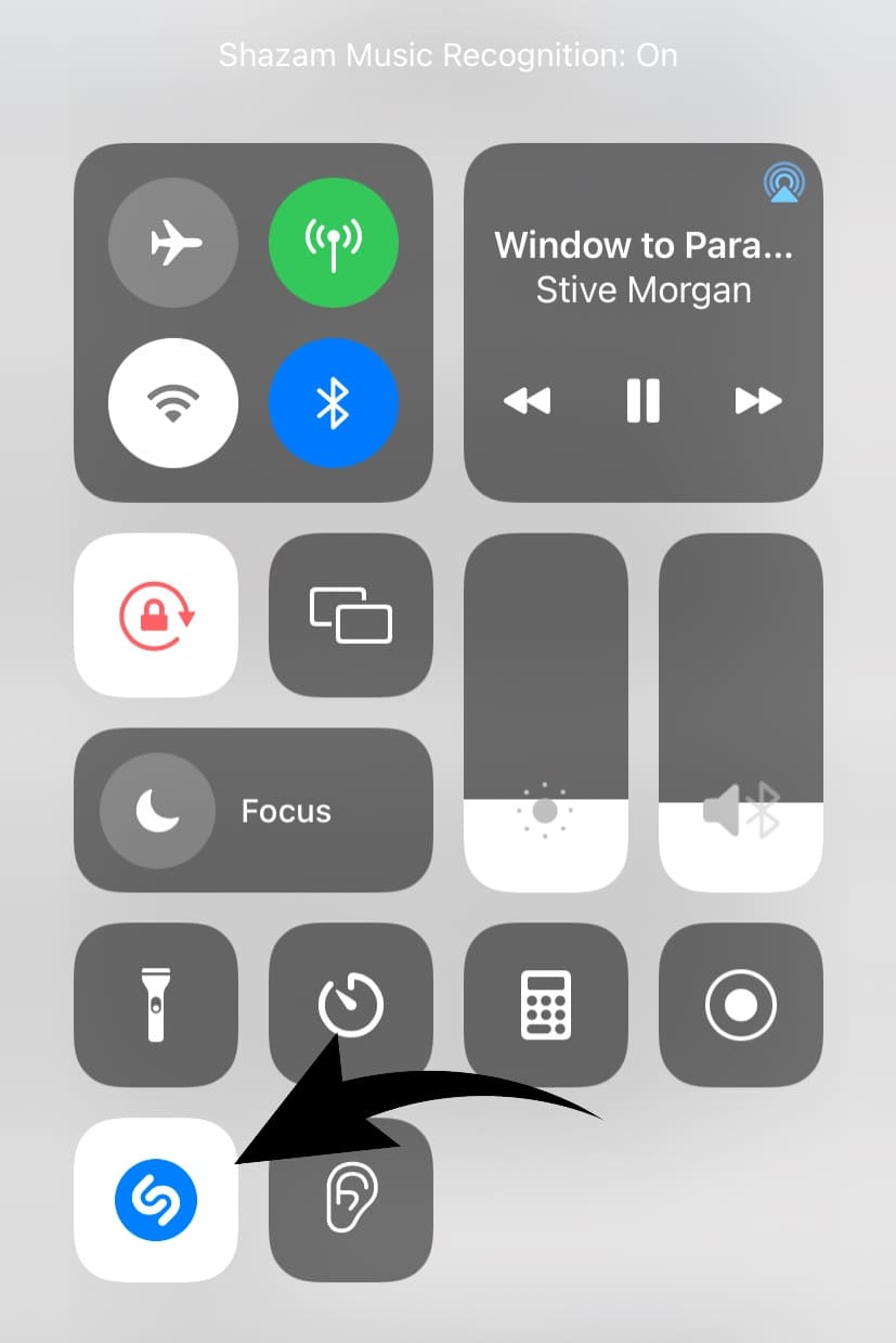 Identify music or song on iPhone using Shazam