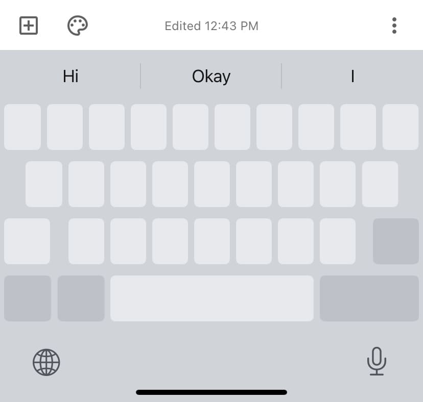Hidden iPhone trick to use keyboard as mouse