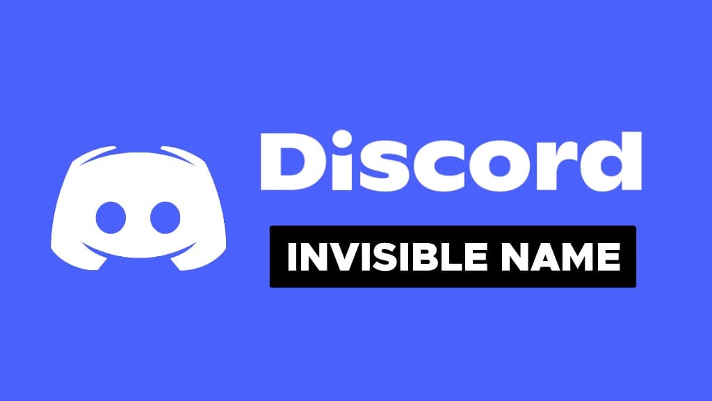 Make your Discord name invisible