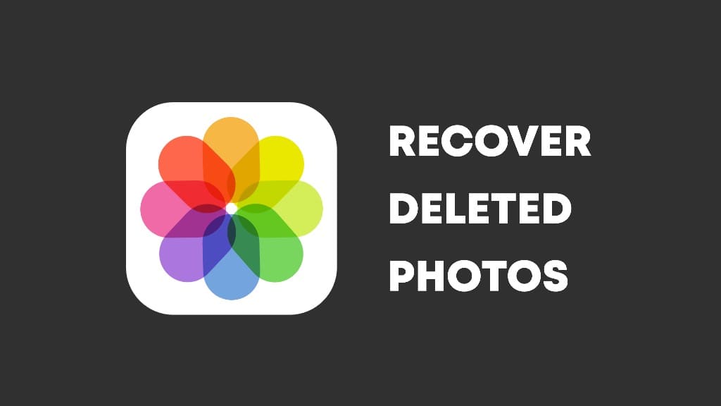 Recover deleted photos on iPhone