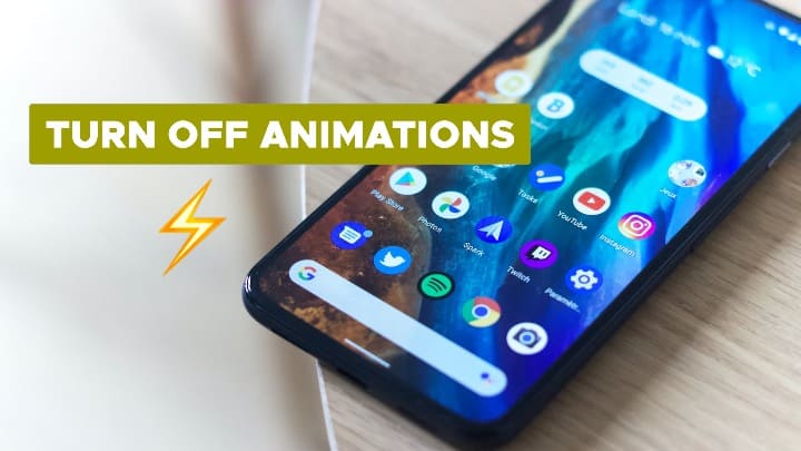 Turn off animations on Android
