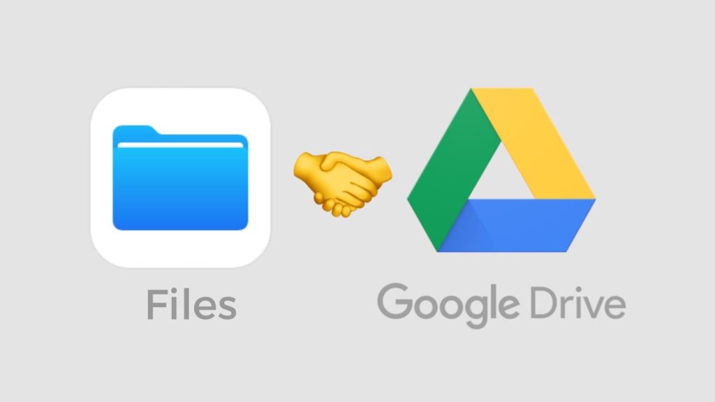 Add Google Drive to Files app on iPhone