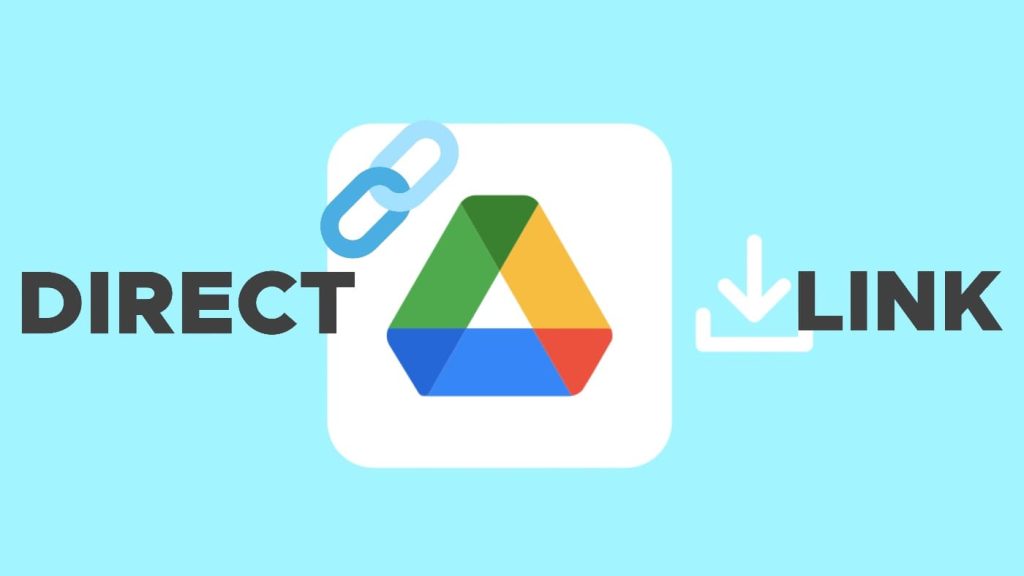 Create direct download link for Google Drive files