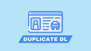 Apply for duplicate driving licence online