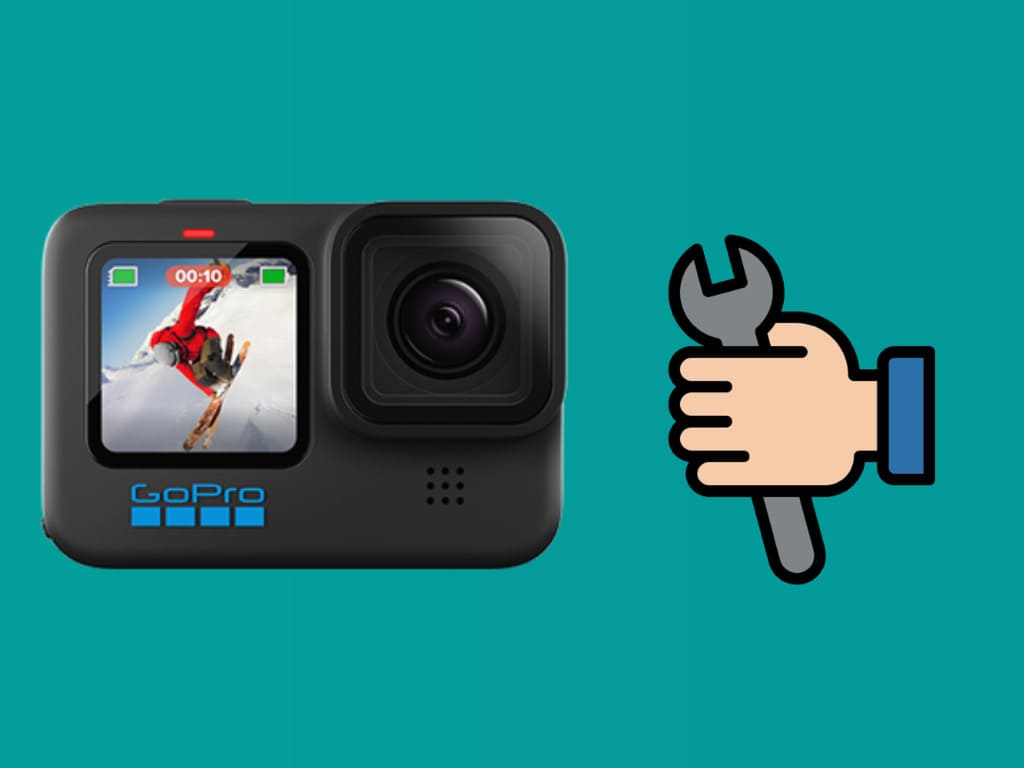 Repair water-damaged GoPro camera