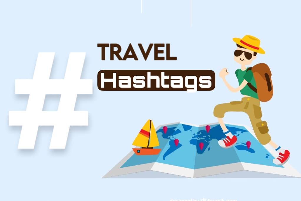 Travel hashtags for Instagram reels