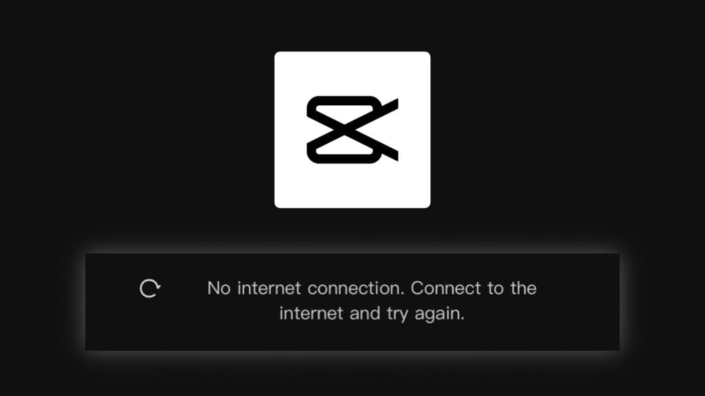 Fix no internet connection error in CapCut