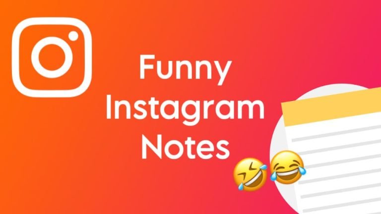200+ Funny Instagram Notes: Hilarious & Sarcastic Ideas [2023]