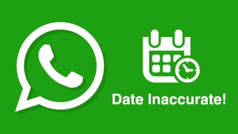 8 Ways to Fix WhatsApp Phone Date is Inaccurate Error