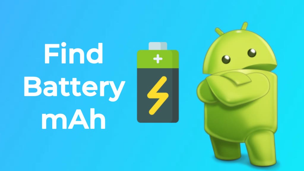 Find battery capacity mAh on Android