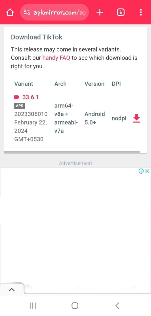 Download TikTok APK for Android in India