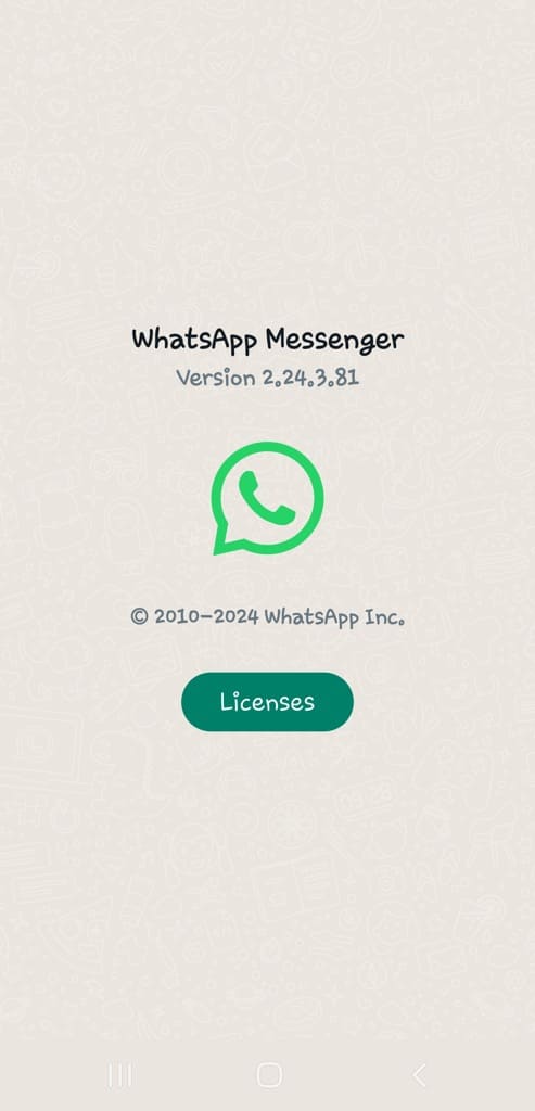 Find WhatsApp version