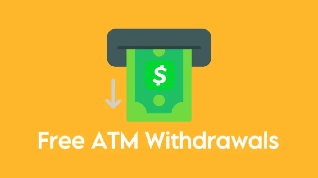 Free ATM withdrawal with cash app