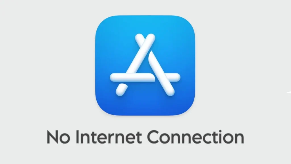 Fix no internet connection on App Store