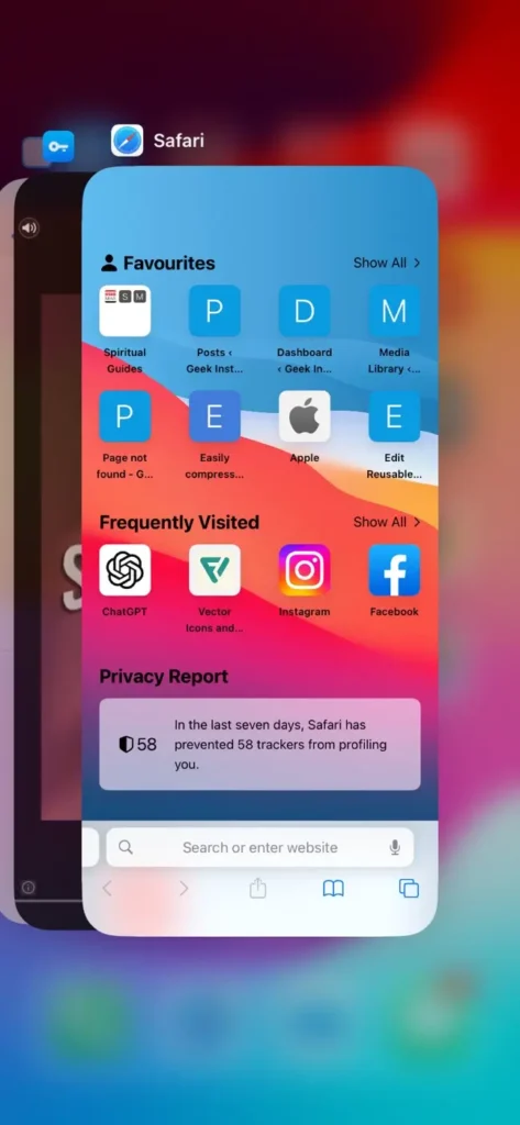 Close recent unnecessary apps