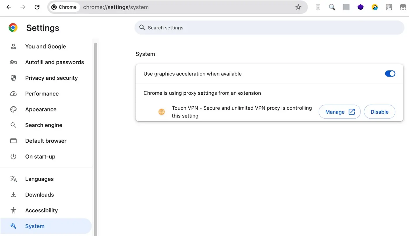 Disable Hardware Acceleration to take screenshot on Netflix