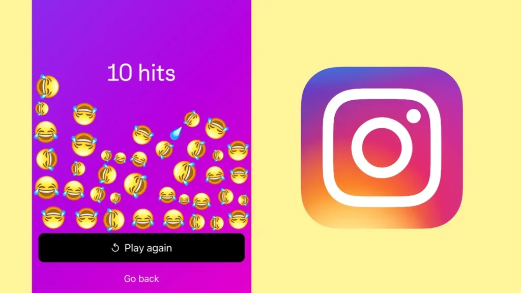 Hidden Instagram emoji game