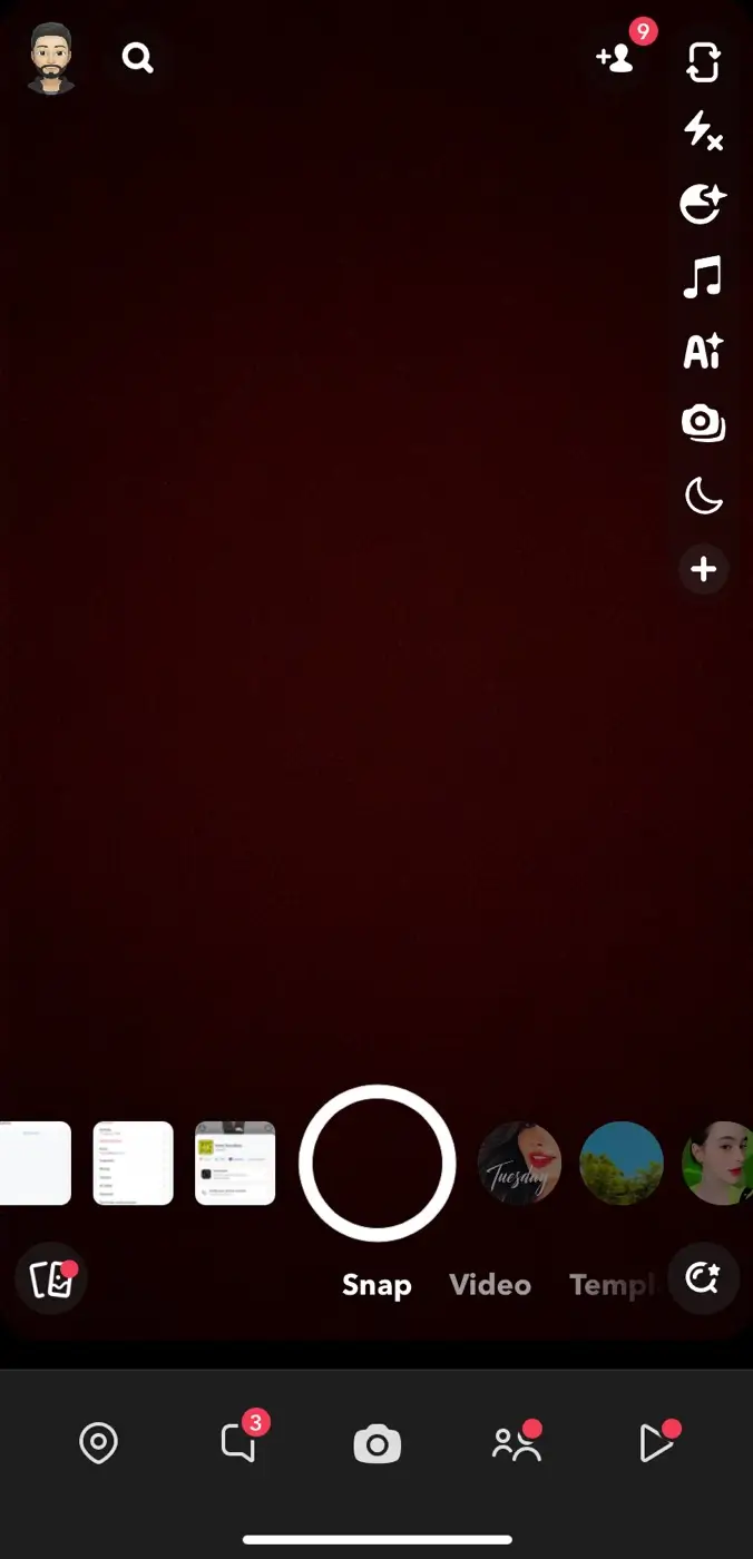 Go to your Snapchat Profile